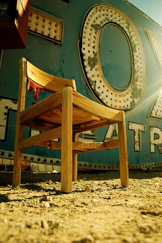Post image for A Chair in the Bone yard | Picture Las Vegas